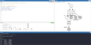 A preview of the AdamMc online interface.