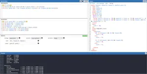 A preview of the BoSy online interface.