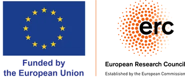 The erc logo for projects funded under horizon europe